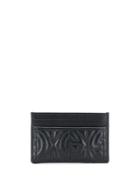 Gucci Monogram Detail Cardholder - Black