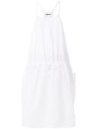 Album Di Famiglia Drawstring Waist Dress - White