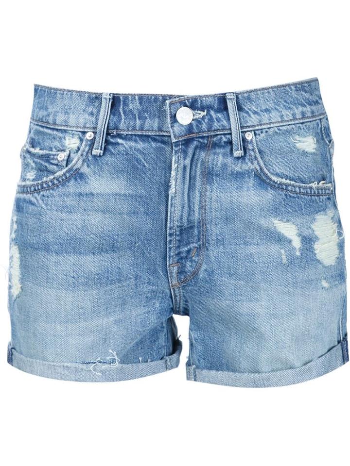 Mother Distressed Shorts