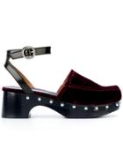 Nicole Saldaña Bibi Sandals - Pink & Purple