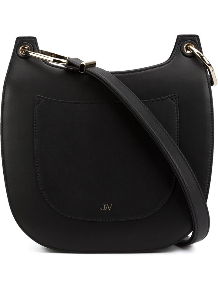 Jason Wu 'saddle' Shoulder Bag - Black