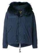 Mr & Mrs Italy Short Parka Coat - Blue
