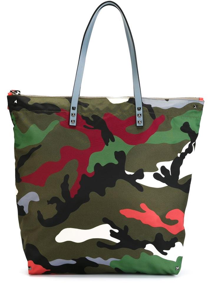 Valentino Garavani Camouflage Tote