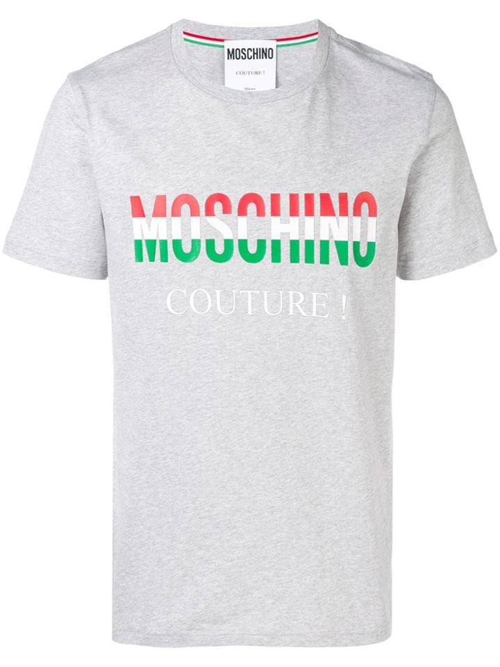 Moschino Couture! Logo T-shirt - Grey