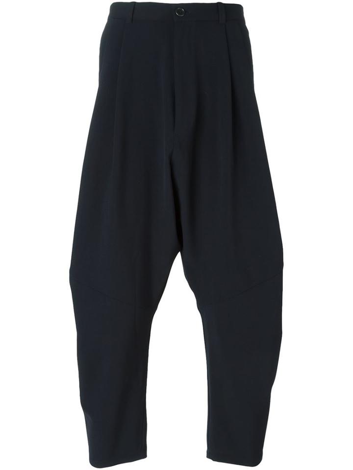 Henrik Vibskov 'ants' Trousers, Men's, Size: Small, Black, Polyester/viscose