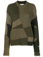 Helmut Lang Grunge Sweatshirt - Green