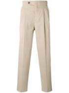 High Waist Trousers - Men - Cotton/polyester - 46, Nude/neutrals, Cotton/polyester, Éditions M.r