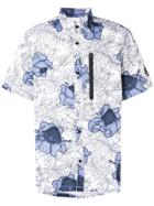 Nike Floral Print Shirt - Blue