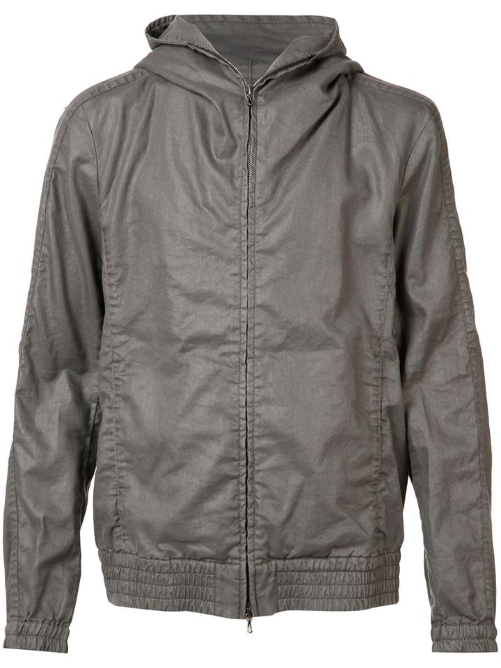 Attachment - Hooded Jacket - Men - Cotton/linen/flax/tencel - 4, Green, Cotton/linen/flax/tencel