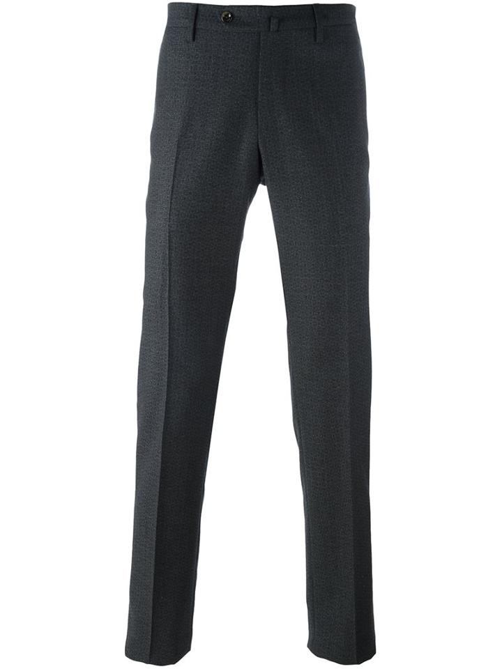 Pt01 Slim-fit Trousers, Men's, Size: 52, Grey, Spandex/elastane/virgin Wool