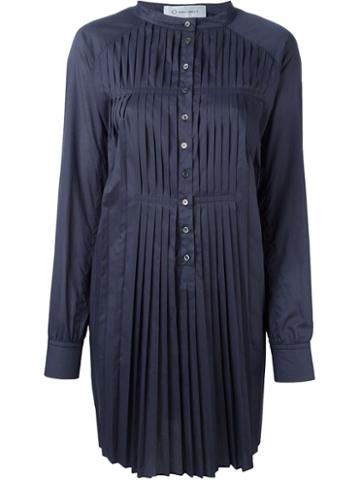 Io Ivana Omazic Pleated Shift Shirt Dress
