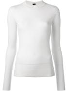 Joseph Plain Sweatshirt, Women's, Size: Xs, White, Cashmere