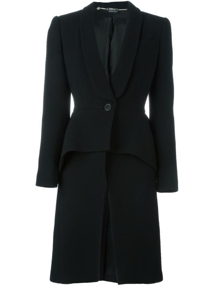 Alexander Mcqueen Tailored Peplum Coat