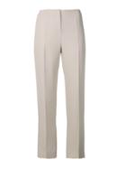 Giorgio Armani Slim-fit Cropped Trousers - Neutrals