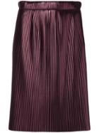 Golden Goose Deluxe Brand Short Pleated Skirt - Pink & Purple