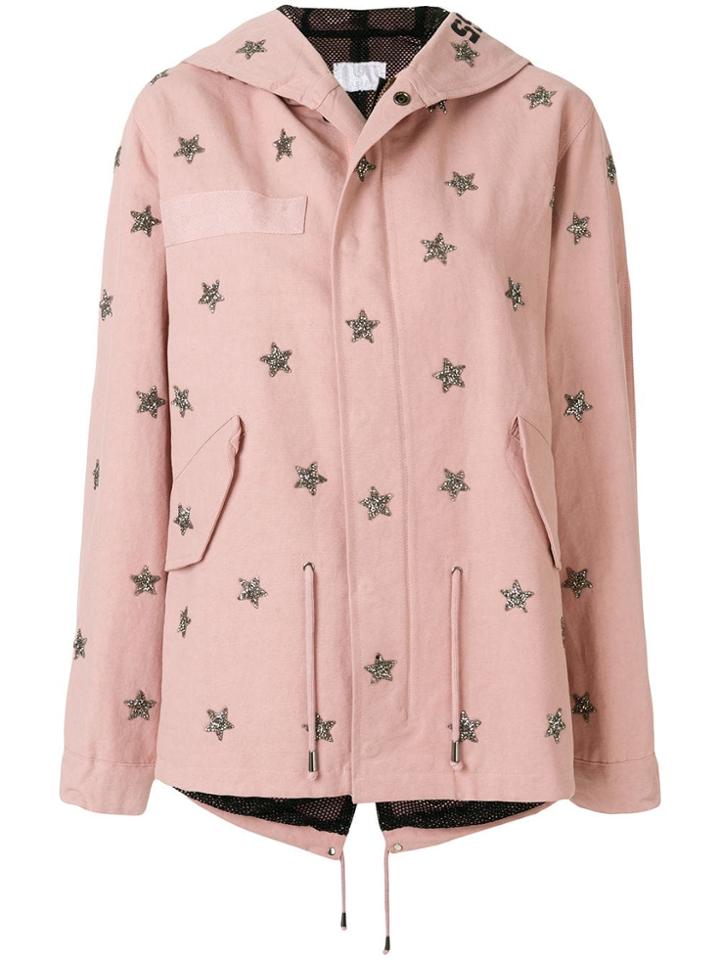As65 Glitter Star Jacket - Pink