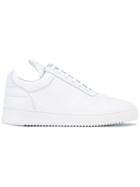 Filling Pieces Elongated Tongue Sneakers - White