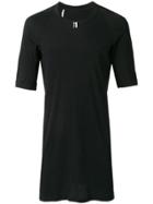 11 By Boris Bidjan Saberi Logo Print Long-length T-shirt - Black