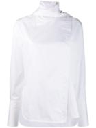 Eudon Choi Scarf Neck Shirt - White