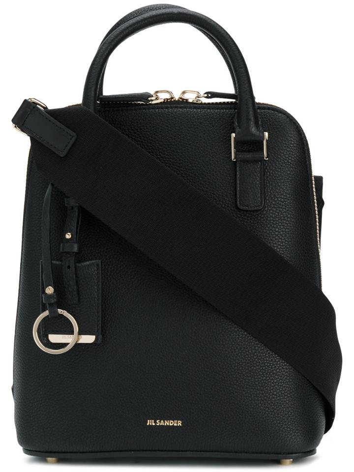 Jil Sander Structured Tote Bag - Black