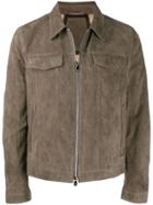 Corneliani Zip-up Lightweight Jacket - Grey