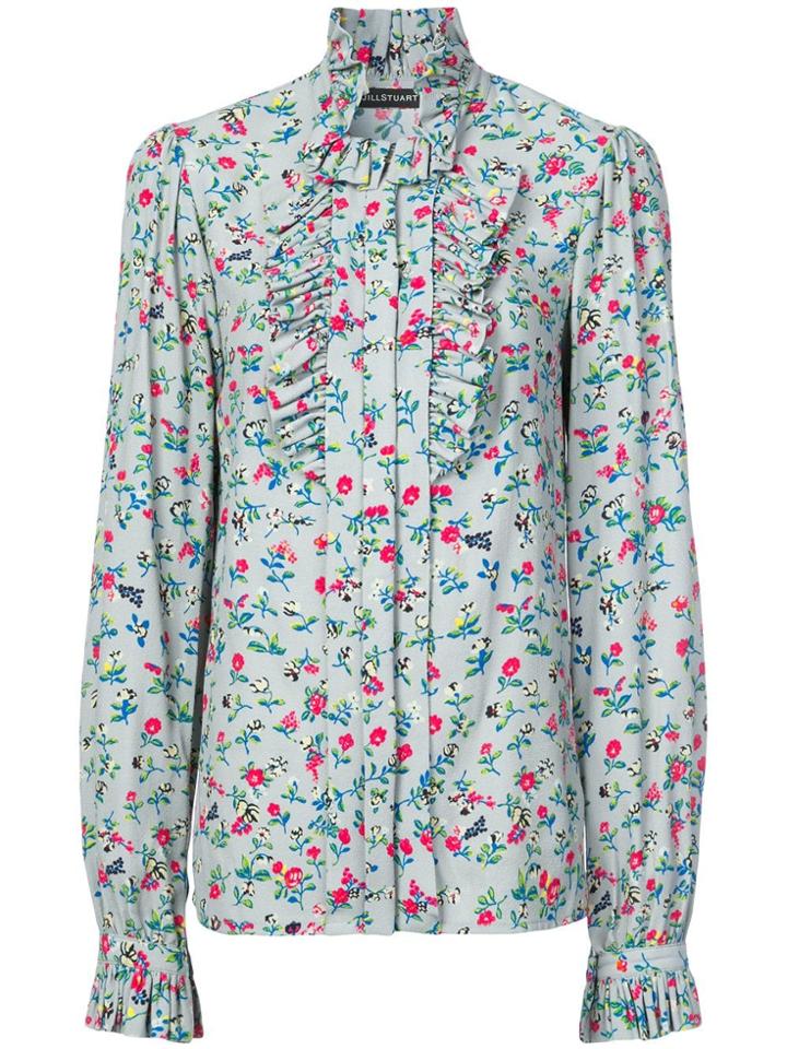 Jill Stuart Floral Print Shirt - Blue