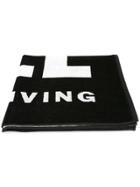 Diesel Logo Towel - Black