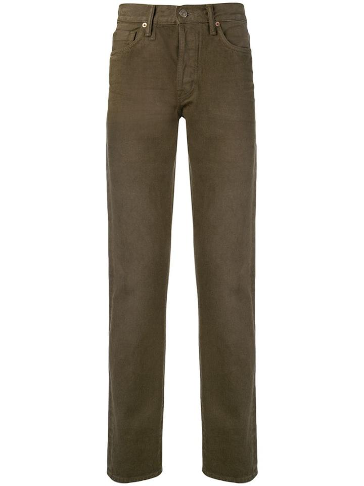 Tom Ford Slim-fit Jeans - Green