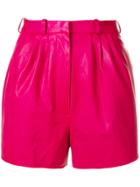 Lanvin High-waisted Shorts - Pink & Purple