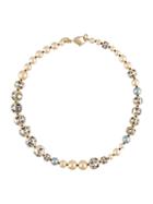Chanel Vintage Charm Faux Pearl Necklace