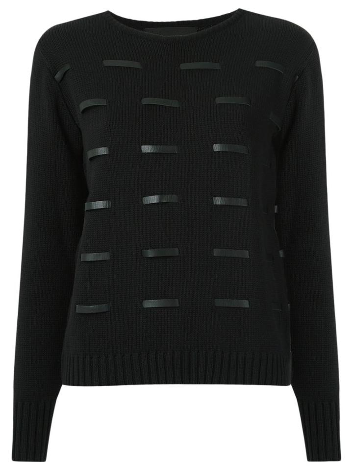 Uma Raquel Davidowicz - Knit Sweater - Women - Cotton/acrylic - G, Black, Cotton/acrylic