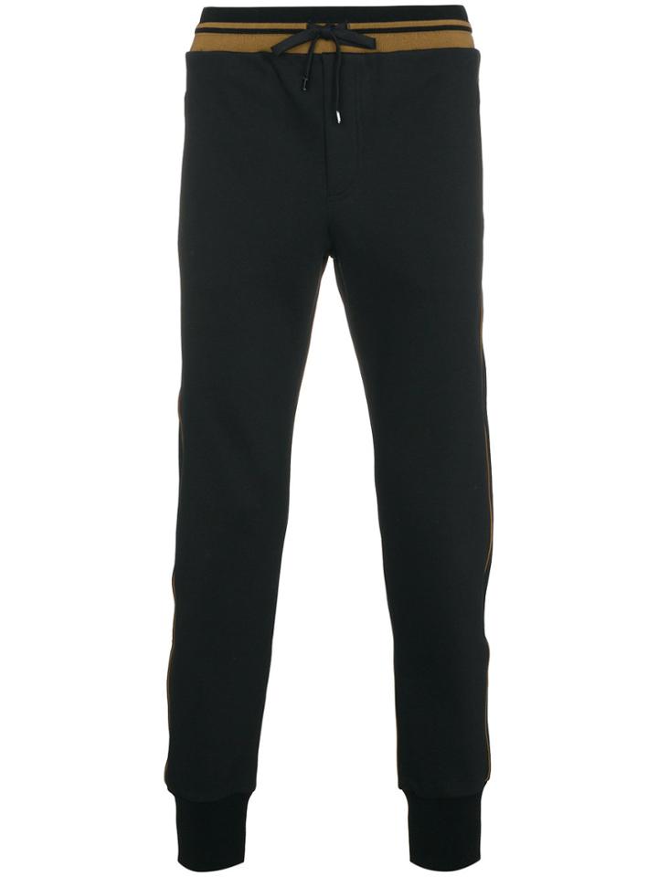 Dolce & Gabbana Cotton Jogging Pants - Black