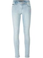 Philipp Plein Strawberry Cheesecake Jeans, Women's, Size: 30, Blue, Cotton/spandex/elastane