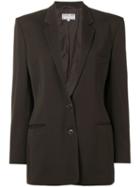 Helmut Lang Pre-owned Single Breasted Blazer - Brown