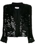 Yves Saint Laurent Pre-owned Sequinned Jacket - Black