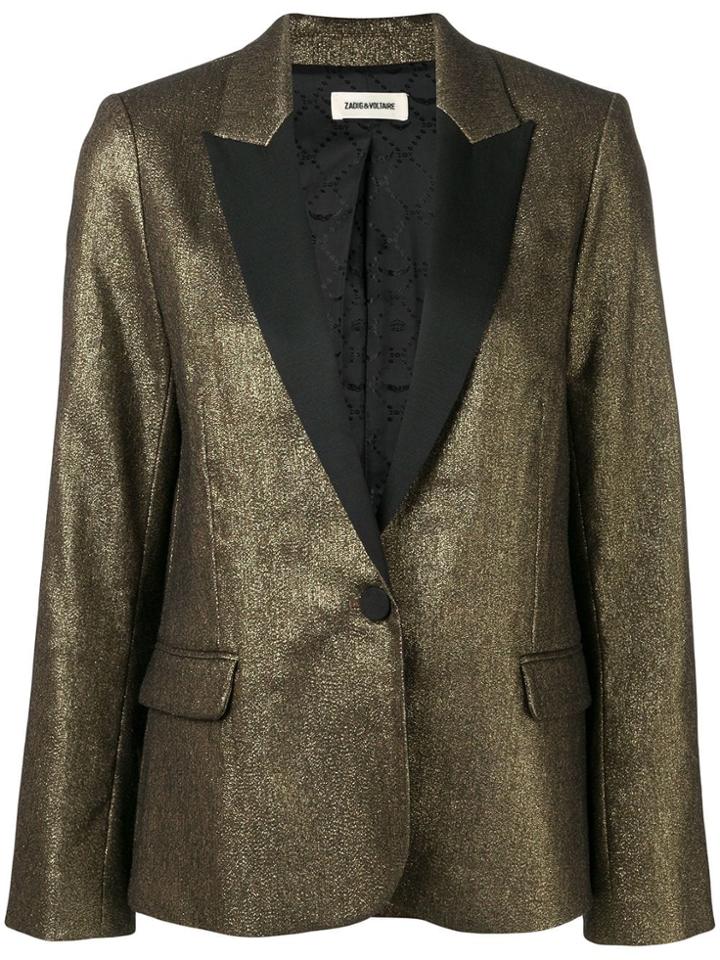 Zadig & Voltaire Victor Blazer - Gold