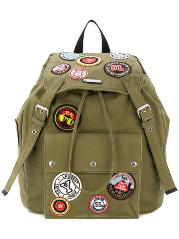 Saint Laurent Noe Backpack - Green