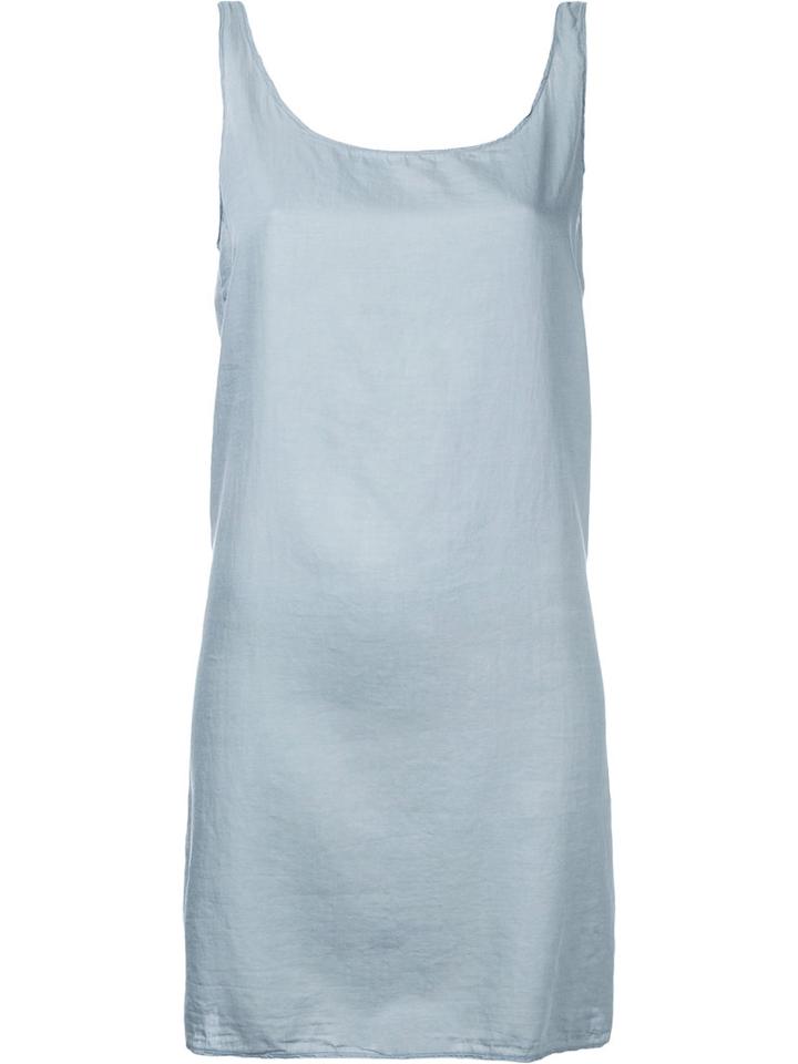 Album Di Famiglia - Oversized Tank Top - Women - Cotton - S, Grey, Cotton