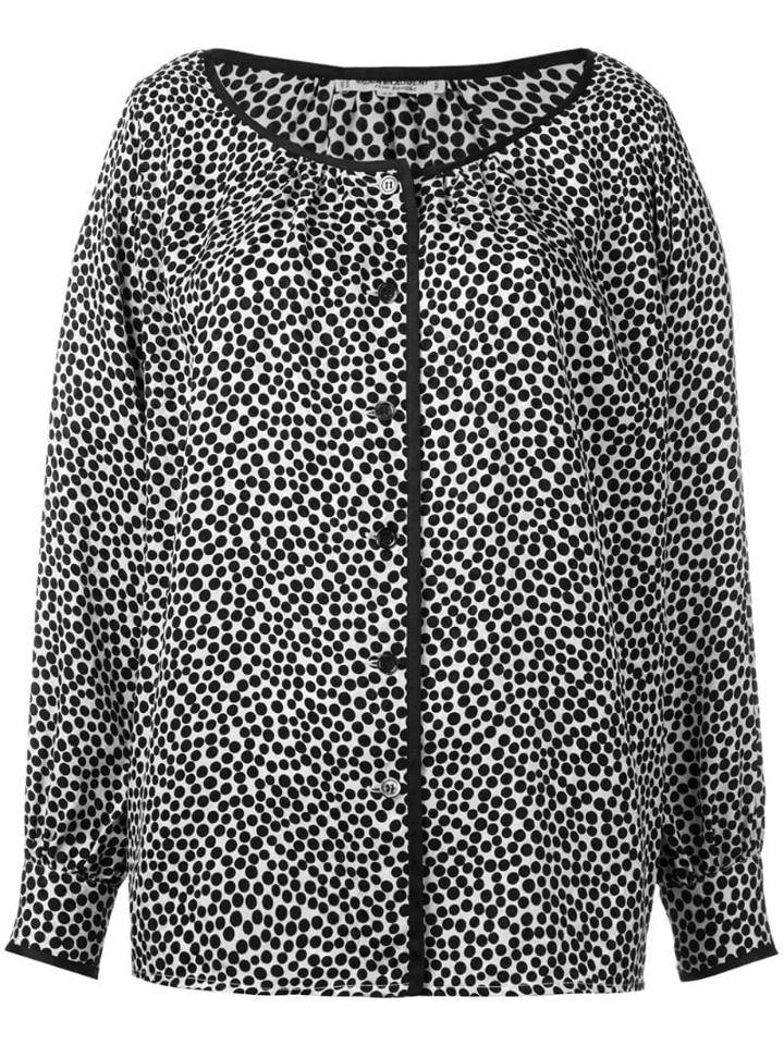 Yves Saint Laurent Pre-owned Dotted Blouse - White