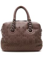 Bottega Veneta Vintage Intrecciato Handbag - Brown