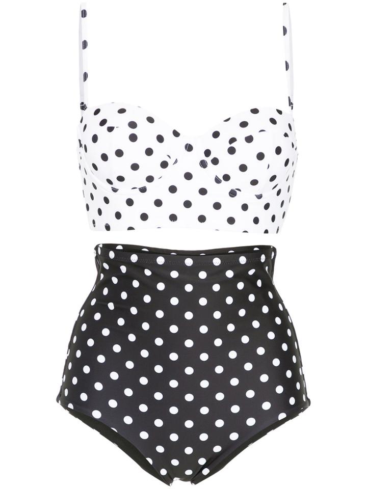 G.v.g.v. Polka Dot Bikini - White