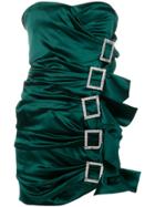 Alexandre Vauthier Multiple Buckled Dress - Green