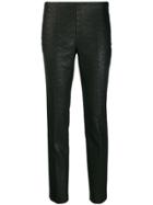 P.a.r.o.s.h. Glitter Skinny-fit Trousers - Black