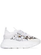 Versace Chain Reaction Harness Print Sneakers - White