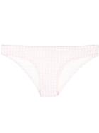 Solid & Striped The Elle Gingham Bikini Bottoms - Pink