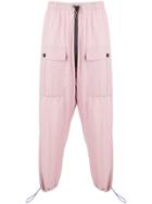 Brain Dead Drawcord-cuff Track Pants - Pink