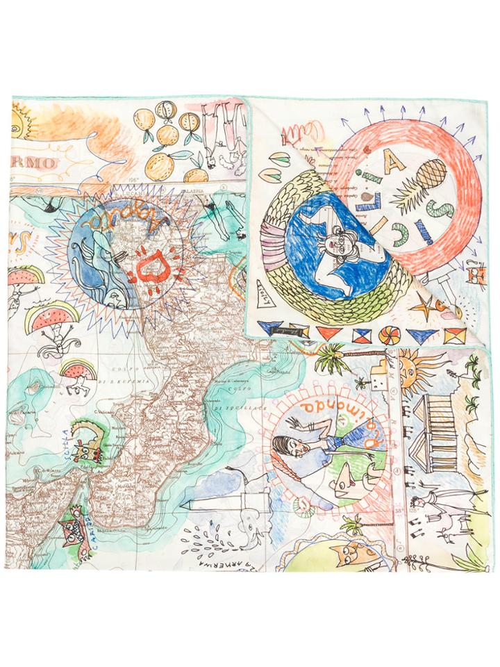 Faliero Sarti Beach Scarf - Multicolour