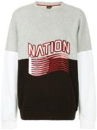 P.e Nation Foul Play Sweat - Grey