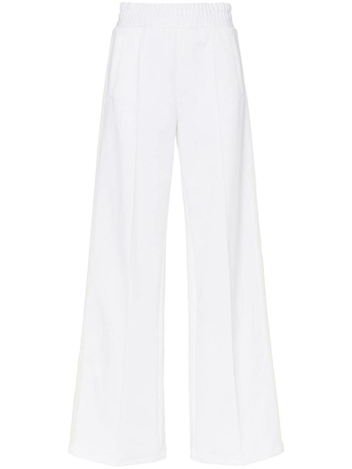 Off-white Wide Leg Side Stripe Track Pants