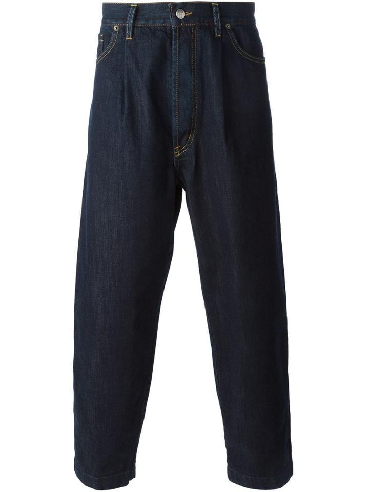 Société Anonyme Dropt-crotch Jeans, Adult Unisex, Size: Xs, Blue, Cotton